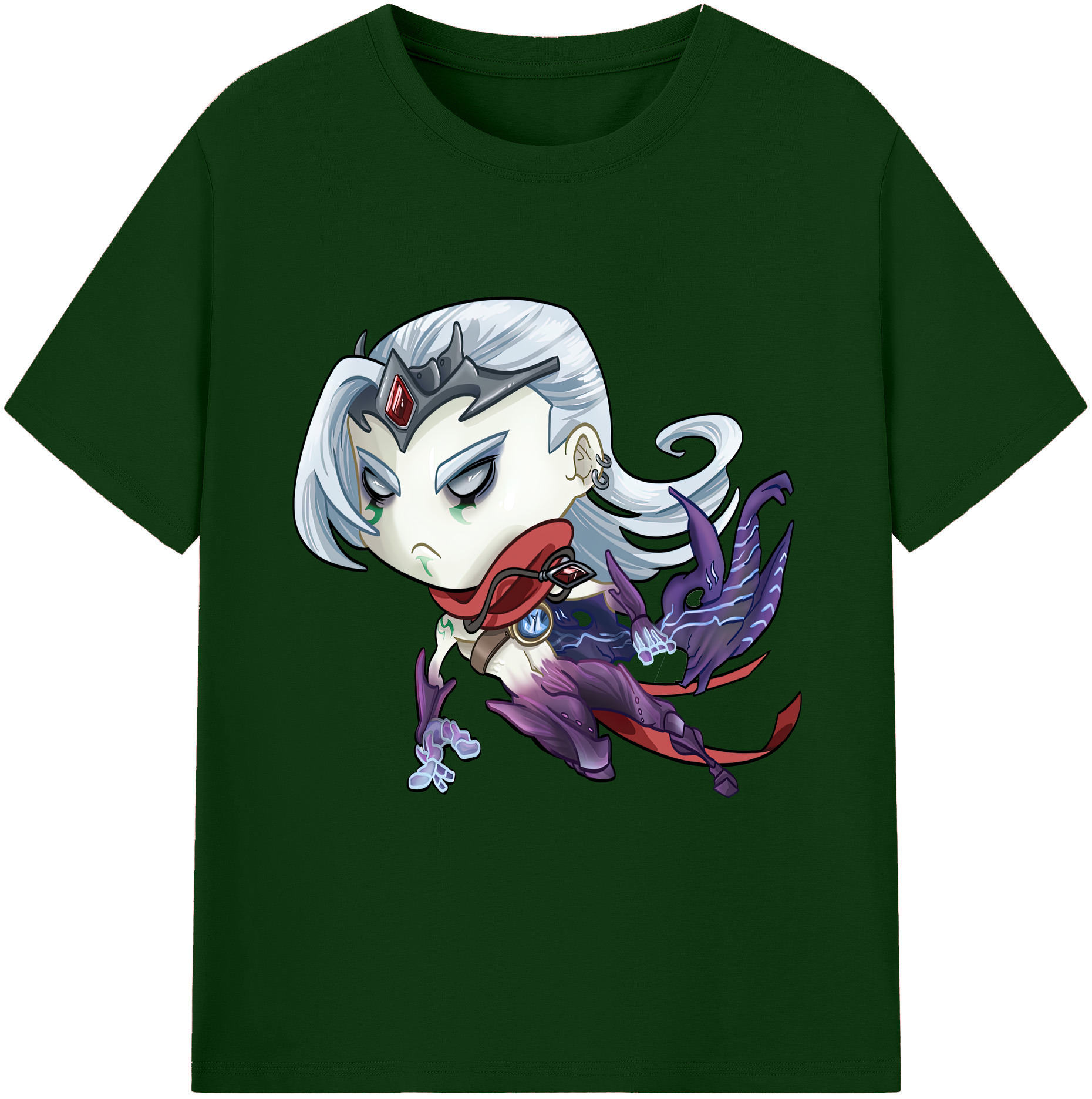 リーグ・オブ・レジェンド League of Legends LOL 綿100％半袖Tシャツ（フロントプリント）